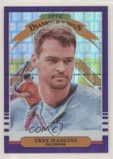 2019 Donruss Optic Diamond Kings Purple Pandora Prizm 63/99 Trey Mancini #5 y0i
