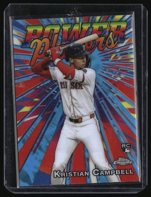 #ad 2025 Topps Chrome Update #PP 27 Kristian Campbell Power Players $1.79