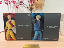 Kaiyodo Revoltech Amazing Yamaguchi One Punch Man Saitama & Genos Set of 2 New