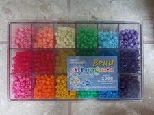 Bead Extravaganza Bead Box 6488 - Pastel/Jelly Mix 2300 Beads