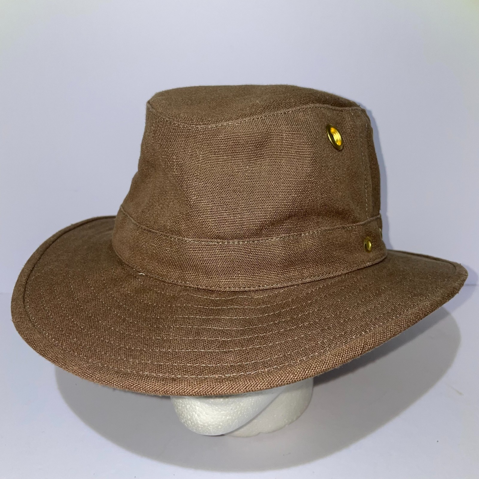 Tilley Endurables TH5 Brown Hemp Sun Hat Size 7 5/8