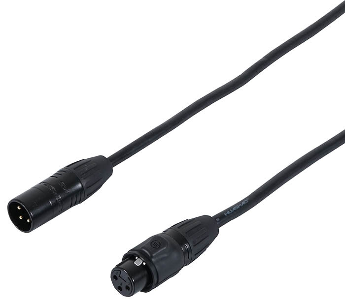 3 Pin XLR to XLR IP Rated DMX Lead 20m