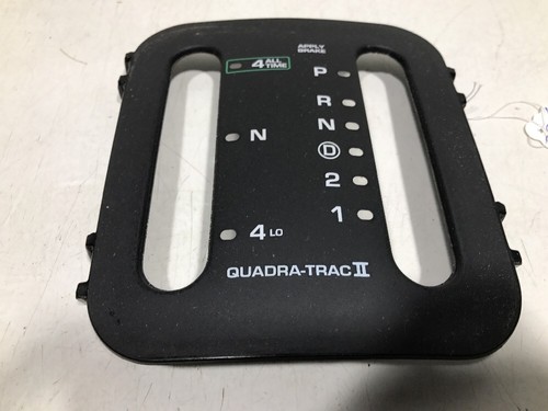 1999-2004 JEEP GRAND CHEROKEE QUADRA-TRAC II CONSOLE SHIFTER BEZEL COVER AM3657 - Picture 12 of 12