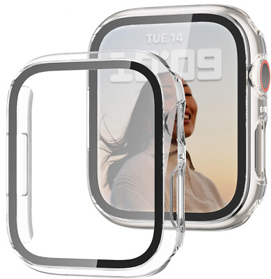 For Apple Watch 2/3/4/5/6/7/SE Case Screen Protector 38/40/42/44/41/45/49mm