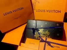 Authentic LOUIS VUITTON LV Gift Box Magnetic Empty Large Box 14*9*5 In Size