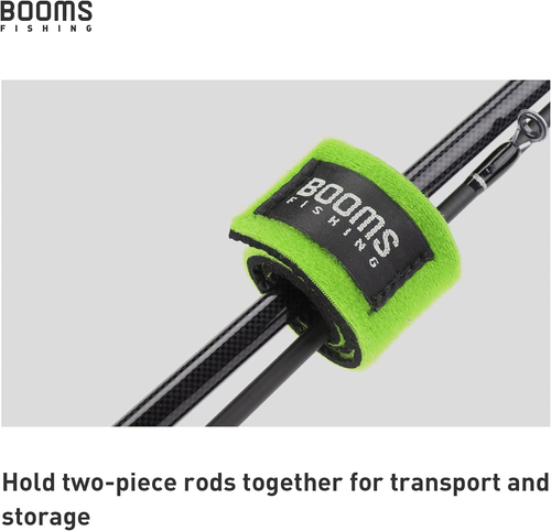 RS3 Fishing Rod Wrap Pole Straps, Hook & Loop Fishing Rod Belts, Fishing Rod Tie - Picture 2 of 12