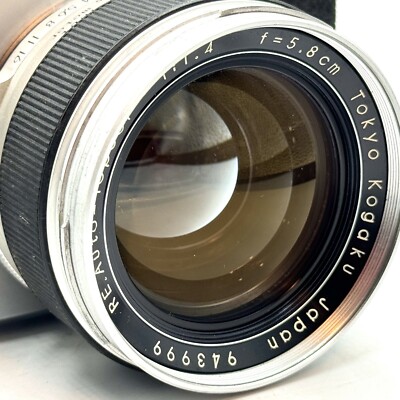 CLA'd] Topcon RE Super 35mm Film Camera +RE Auto-Topcor 58