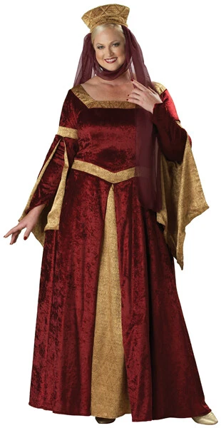 California Costume Maid Marian Medieval Renaissance Dress - Adult Women's Halloween Costume 2 thumbnail image