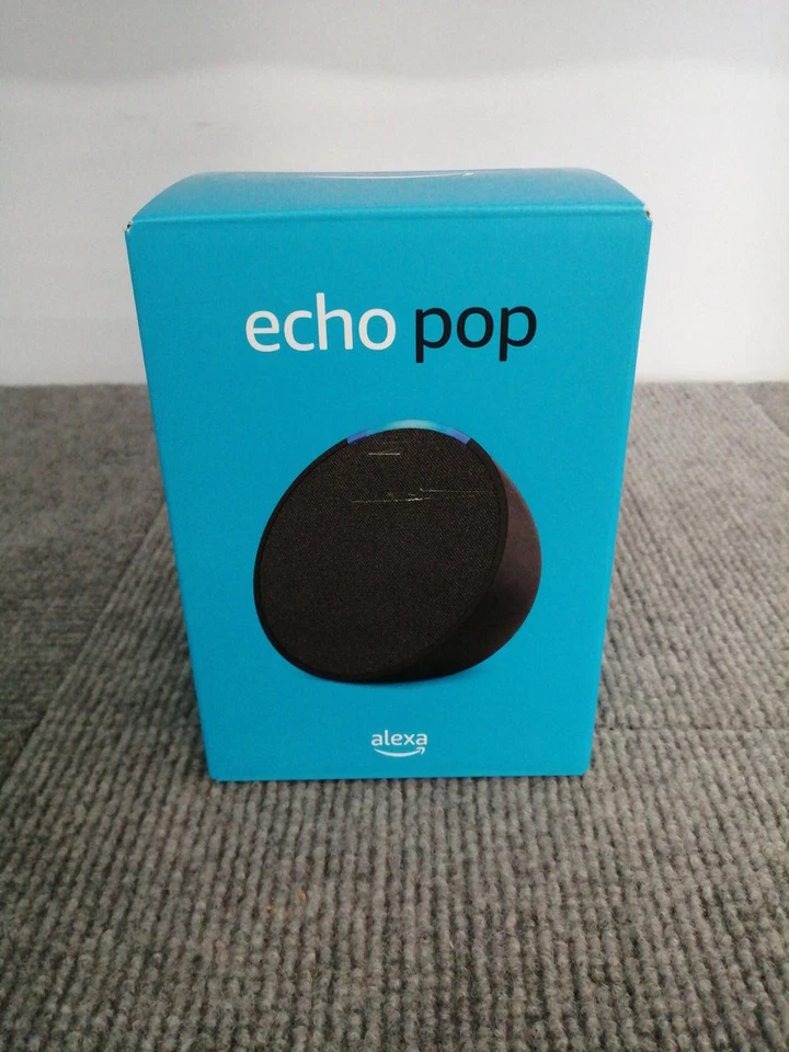 Amazon Echo Pop Wi-Fi Bluetooth Smart Lautsprecher Mit Alexa (Kohle) aus Japan