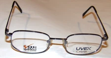 NEW UVEX TITMUS FC707 Z87.1 SAFETY GLASSES/EYEGLASSES FRAMES! GRAY! 52[]21 145