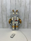 Little Lights Wooden Robot Lamp Children’s Kids Nightlight Dimmer Remote Timer