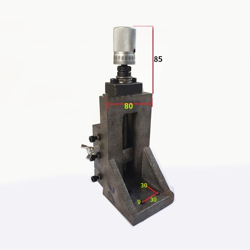 Cylindrical Scale Vertical Dovetail Slot W Slide Table L-type Lifting Slide No.1