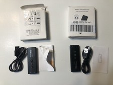 2 TWO ZF-360A 5.0 Wireless Transmitter Receivers with 300mAh Battery Capacity