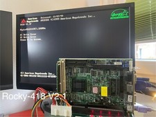 ISA Half Size Industrial CPU Board ROCKY 418 Rev V 2.1- Einplatinen CPU - 486er