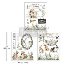 Re-Design with MIDDY Transfer - BLOSSOM BUNNIES