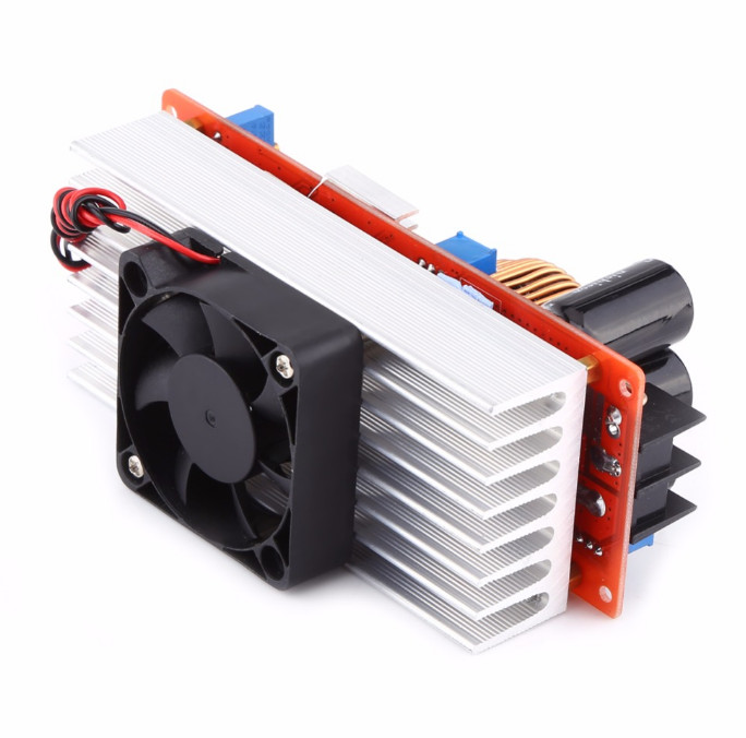 1500W 30A DC-DC Step-Up Boost Converter 10-60V to 12-90V 