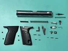 USED LORCIN L9MM PARTS CHROME SLIDE BARREL FIRING PIN GRIPS CAM PLUNGER L9