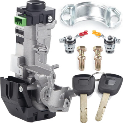 For Honda Accord 2003-2005 Ignition Switch Cylinder Lock +2Keys ID48 Chip manual