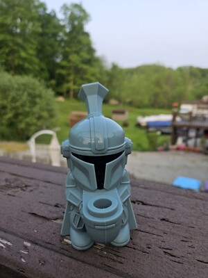 Star Bounty Hunter Silicone Water Pipe Hookah + Novelty + Collectible + Characte