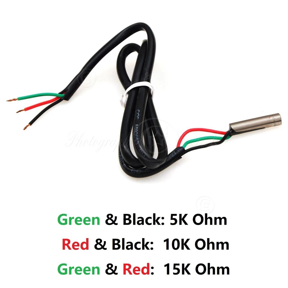 3 Poles 5K+10K+15K Temperature Probe For Air Conditioner Power Plant Machinery - Image 2 of 4