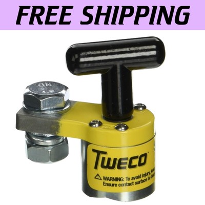 Compact 200-Amp Magnetic Welding Ground Clamp - Rugged and Reliable Design