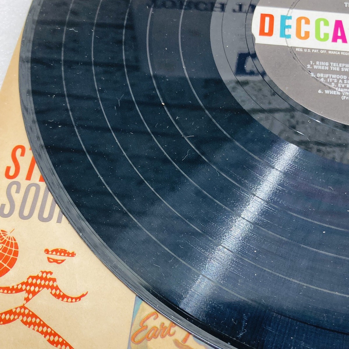 洋楽 Ink. Vintage “THE INK SPOTS” Vinyl LP 33-1/3 rpm SPINORAMA