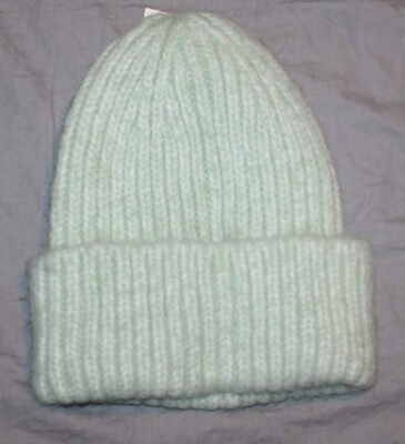 Bonnet Acrylique Femme Target – Vert Menthe – Taille Unique – Neuf Sans étiquette
