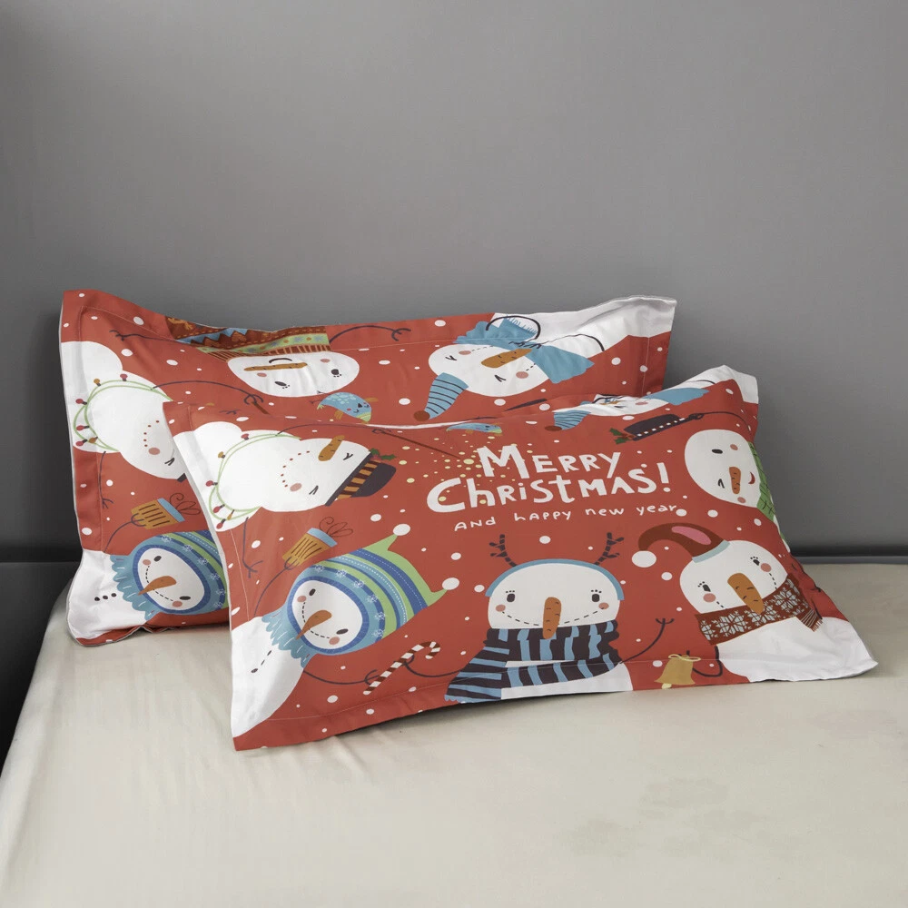 3D Christmas Snowman Bedding Set | Christmas Gift | Christmas Decor