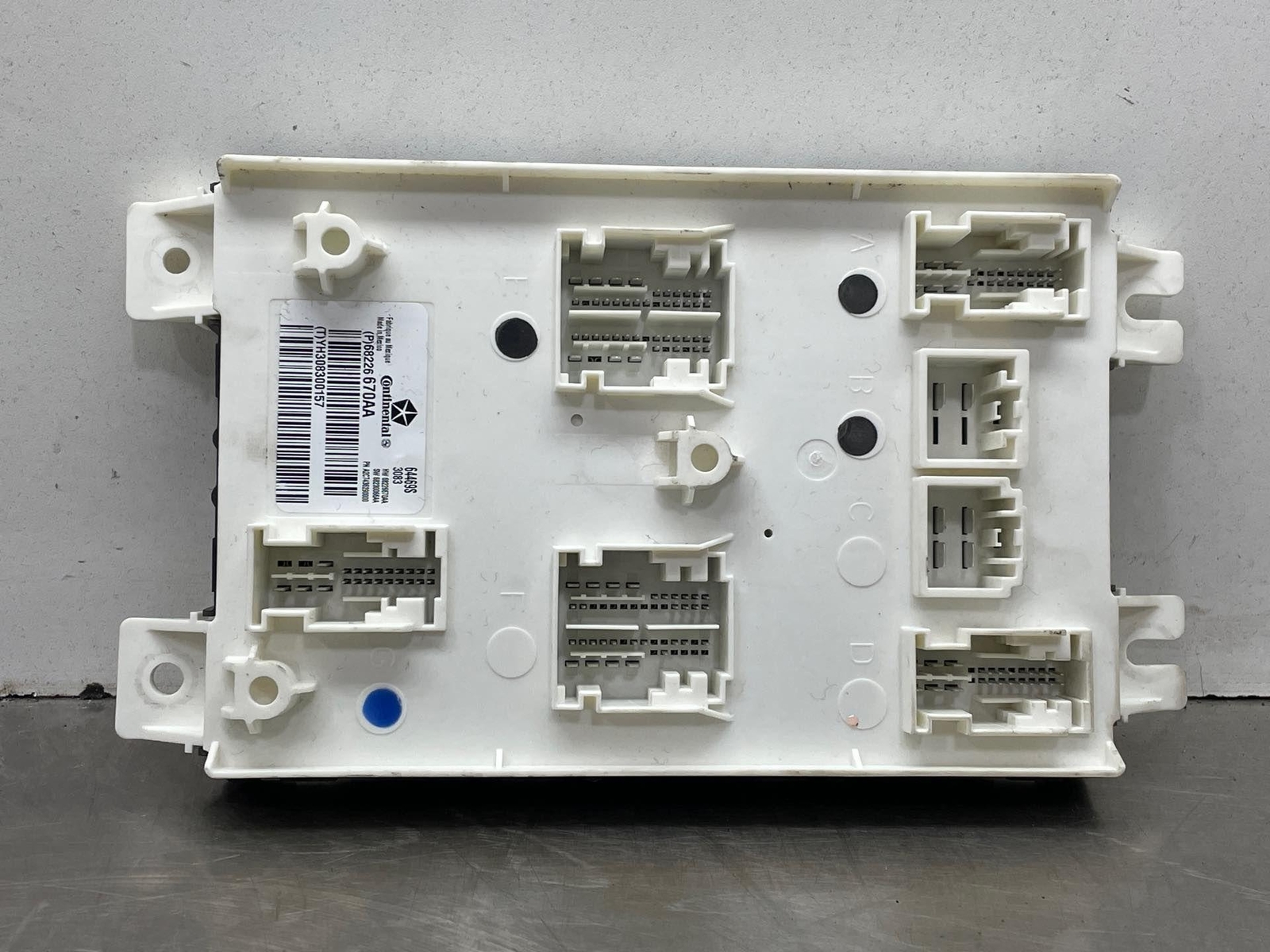 2014 Maserati Quattroporte Bcm Body Control Module Computer 59K 68226670AA 14