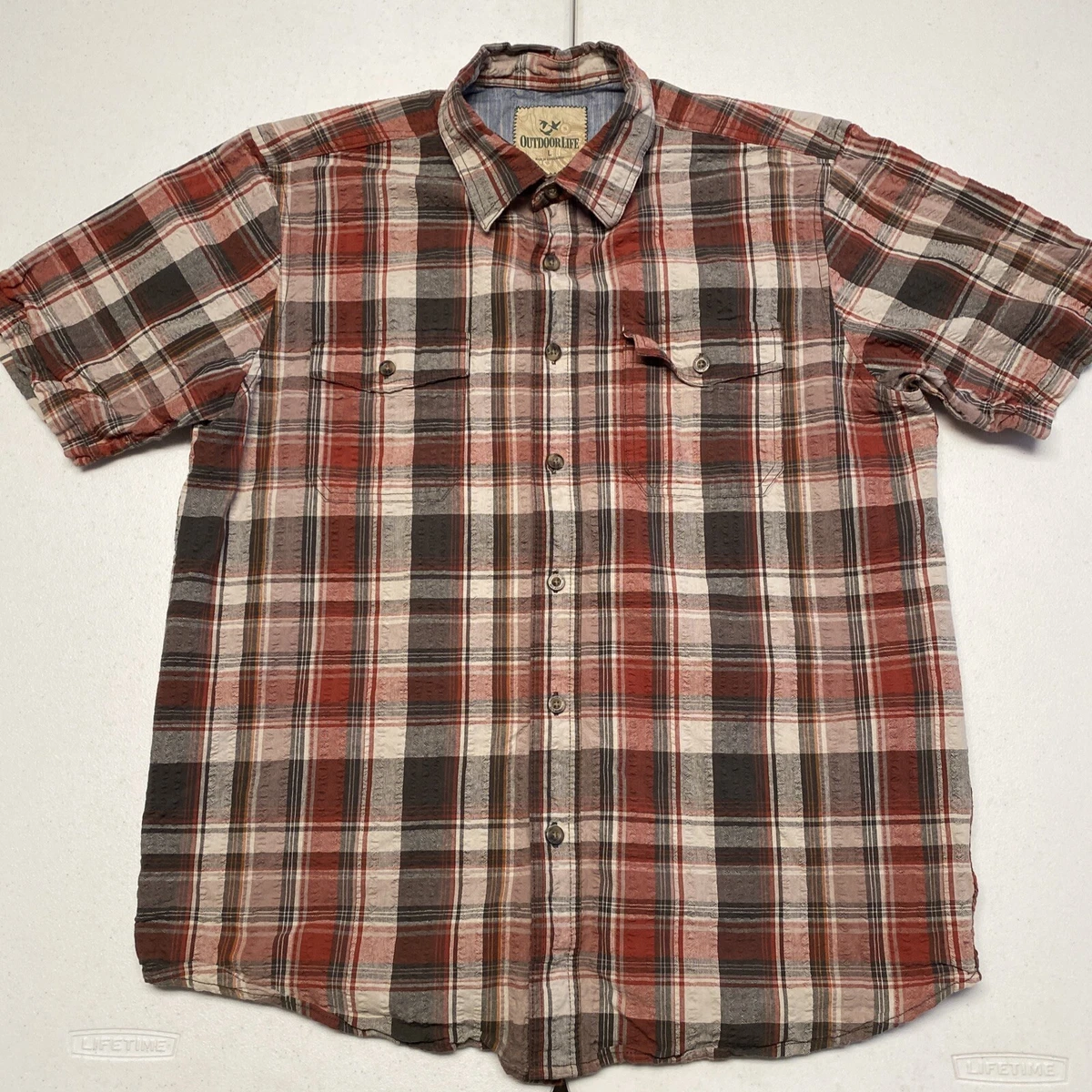Outdoor life men's deals short sleeve shirts