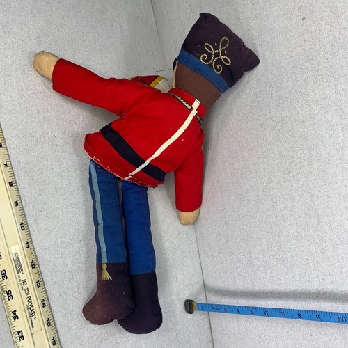 Vintage Christmas Nutcracker Drummer Boy Plush 20" Classic Holiday Decoration - Picture 4 of 12