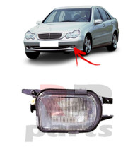 Für MB C W203 00-02, CL C215 AMG 99-02 Frontstoßstangen-Fernlichtlampe Links N/S