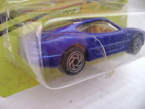 1993 MATCHBOX SUPERFAST 63 BLUE ASTON MARTIN DB-7 LAGONDA NEW ON CARD - Picture 5 of 6