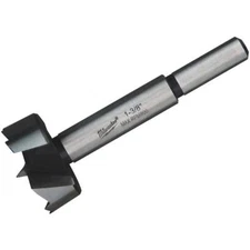 (3)- Milwaukee Forstner Best High-Quality Performance 1" x 3-1/2" L. Drill Bit