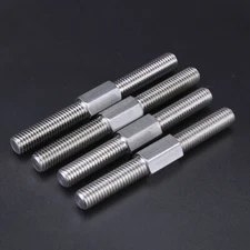 Right / left thread threaded bolt A2 stud bolt double threaded bolt
