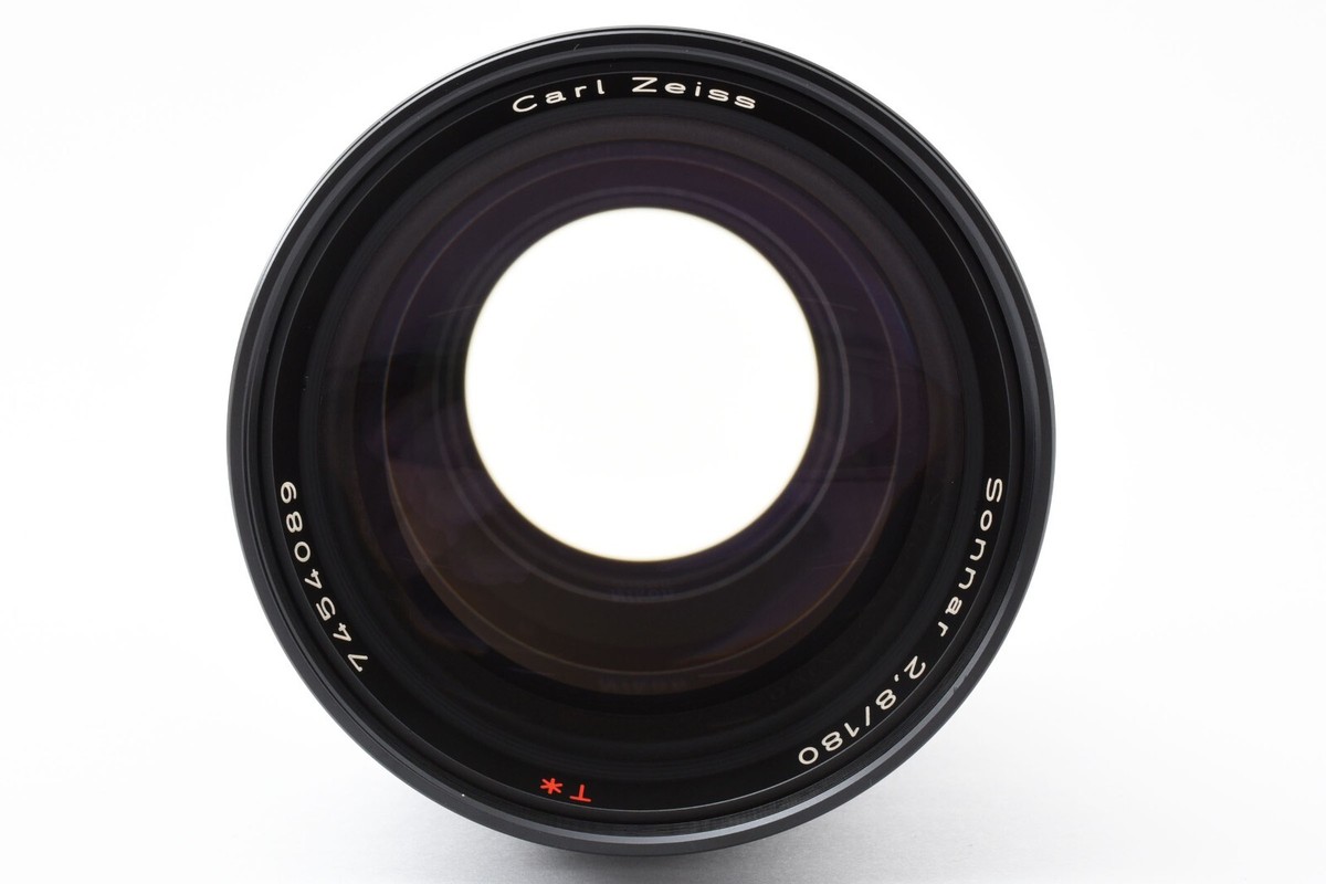 フィルムカメラ CONTAX Carl Zeiss Sonnar 180mm F2.8 MMJ Carl Zeiss Sonnar T* 180mm F/2.8 [II] [AE, MM] | LENS-DB.COM