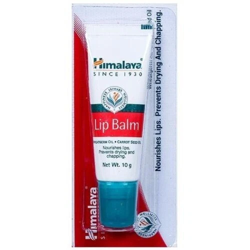 12x Bálsamo labial herbal Himalaya 10 g para labios agrietados y secos + Envío gratuito Foto 3 de 4