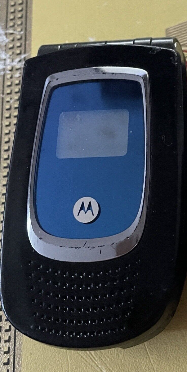 Rare 2003 Motorola MPx200 - Windows Mobile Retro Flip Phone
