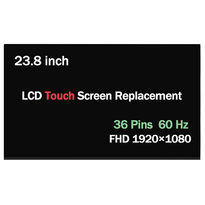 M238HAK01.0 23.8'' FHD LCD Touch Screen Replacement Display 36 Pins 60Hz NEW