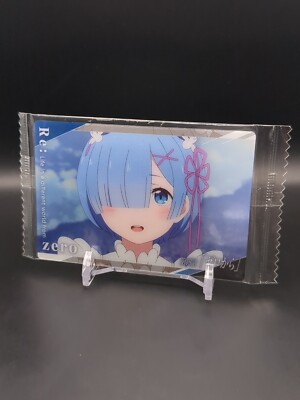 Rem #14 UnOpen Re:Zero wafer card Plastic Bandai 2019-2022 TCG CCG Japan A2