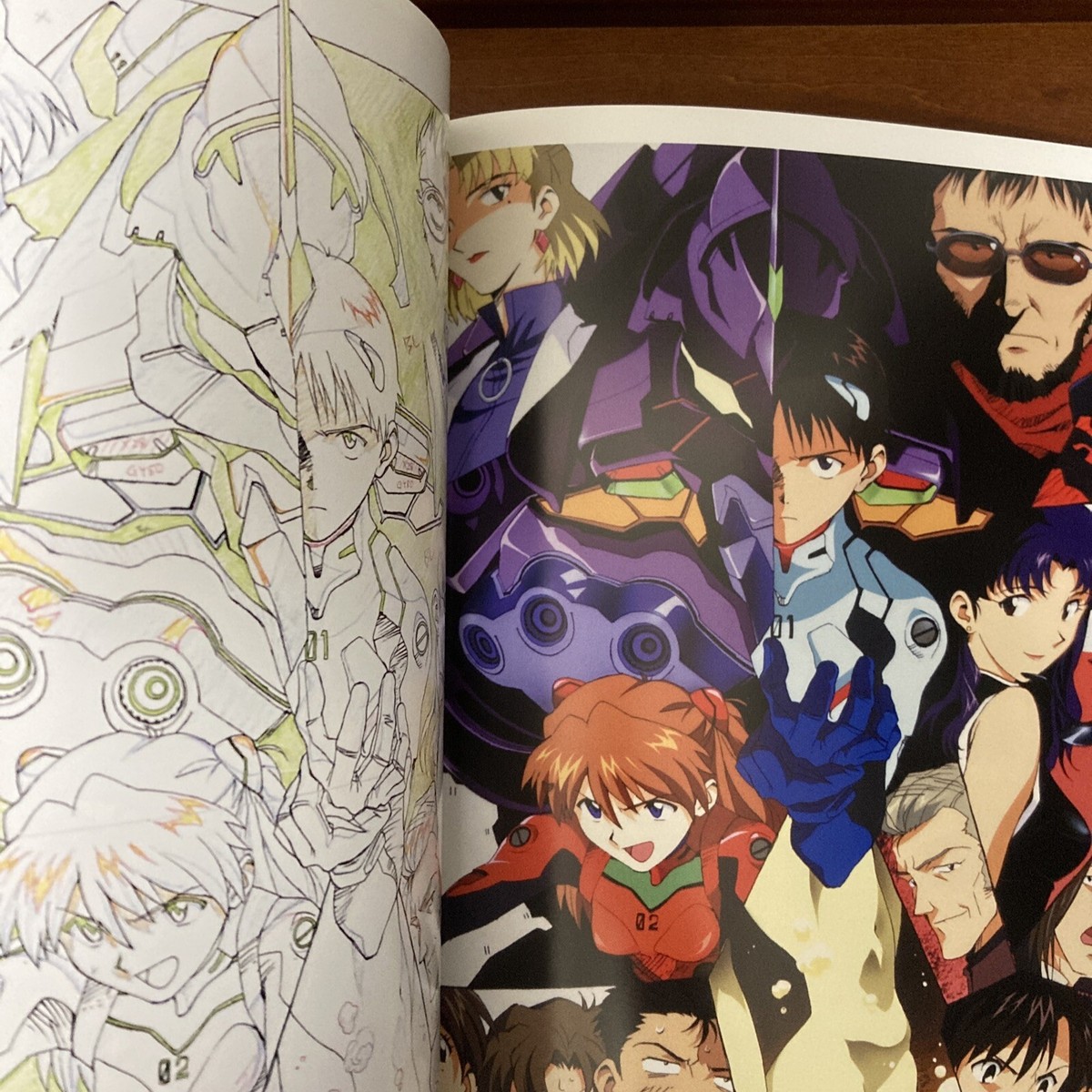 GroundWork of Evangelion Vol.1 Art Book Gainax Hideaki Anno