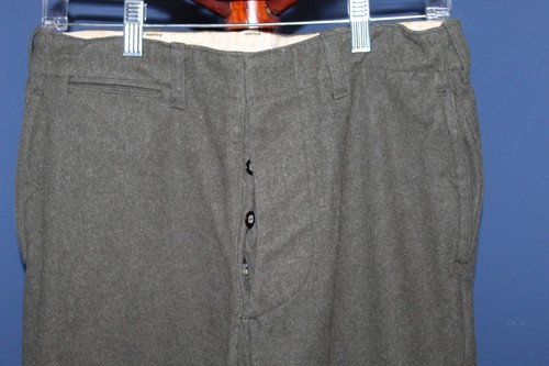 Original WW2 U.S. Marine Corps "FMF-PAC" Patched Wool Jacket & Matching Trousers - Picture 18 of 21