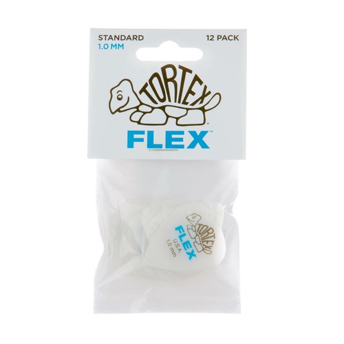 Jim Dunlop Tortex Flex Standardgriff 1,00 mm Plektren - (Tasche mit 12 Plektren) - Bild 2 von 3