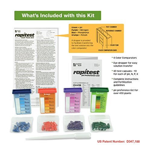 1601 Rapitest Test Kit for Soil pH, Nitrogen, Phosphorous and - Picture 3 of 5