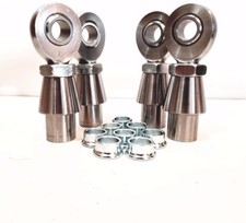 78 X 34 4-link Chromoly Rod End Kit W Cone Spacers Heim Bung 1-12 X.120