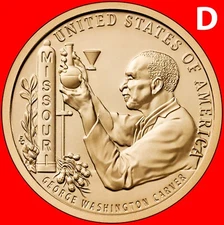 2024 D MISSOURI (MO) GEORGE CARVER INNOVATION UNCIRCULATED DOLLAR COIN
