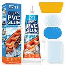 EPN Air Mattress Patch Kit, Waterproof Vinyl Pool Liner Repair Kit for Inflatabl