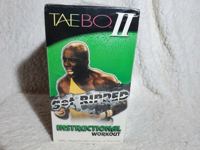Billy Blanks TaeBo II '' Get Ripped '' Instructional 6 VHS Tapes, Complete New 