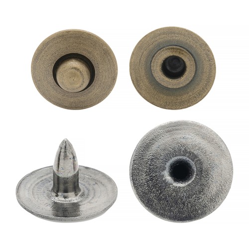 7mm Pins Metal Rivets Buttons Studs Tack for Denim Jeans Hats Crafts 10-500pcs - Picture 19 of 26