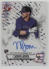 2023 Topps Pristine Pulsar Refractor 94/99 Nolan Jones #PA-NJ Auto 0m0